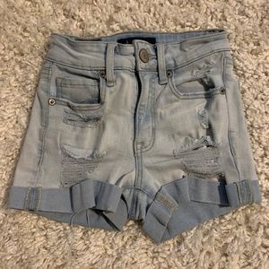 Aeropostale high rise midi short size 000